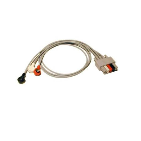 Leadwire Electrocardio Soma Refurbished 3 Lead Ea